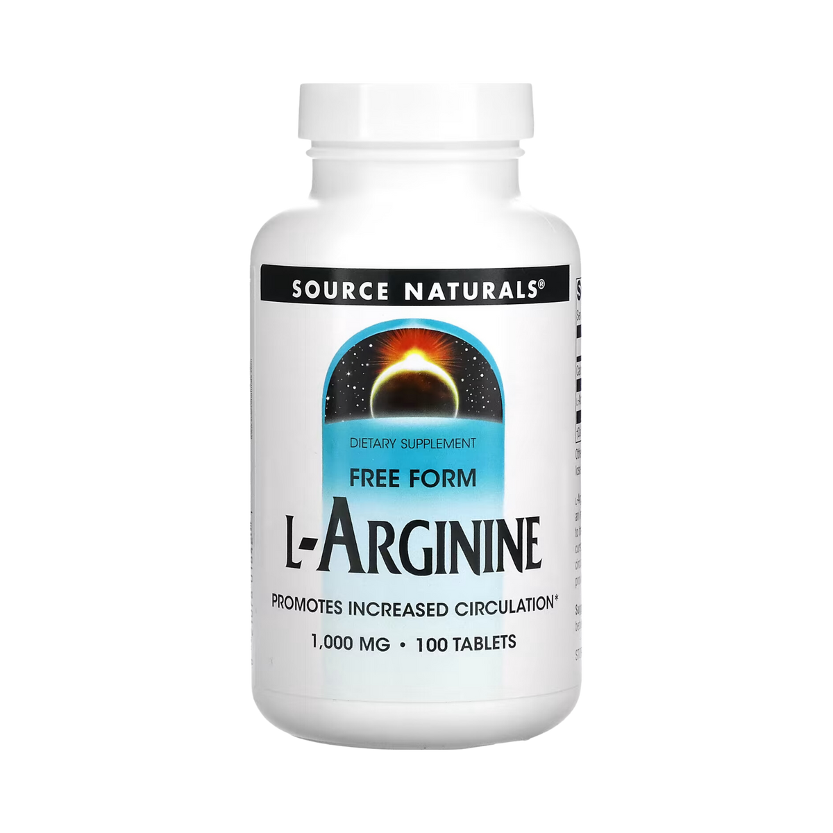 Source Naturals, L-Arginine, 1000 Mg, 100 Tablets