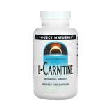 Source Naturals, L-Carnitine, 500 Mg, 120 Capsules