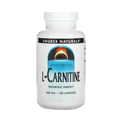 Source Naturals, L-Carnitine, 500 Mg, 120 Capsules