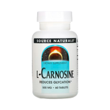 Source Naturals, L-Carnosine, 500 Mg, 60 Tablets