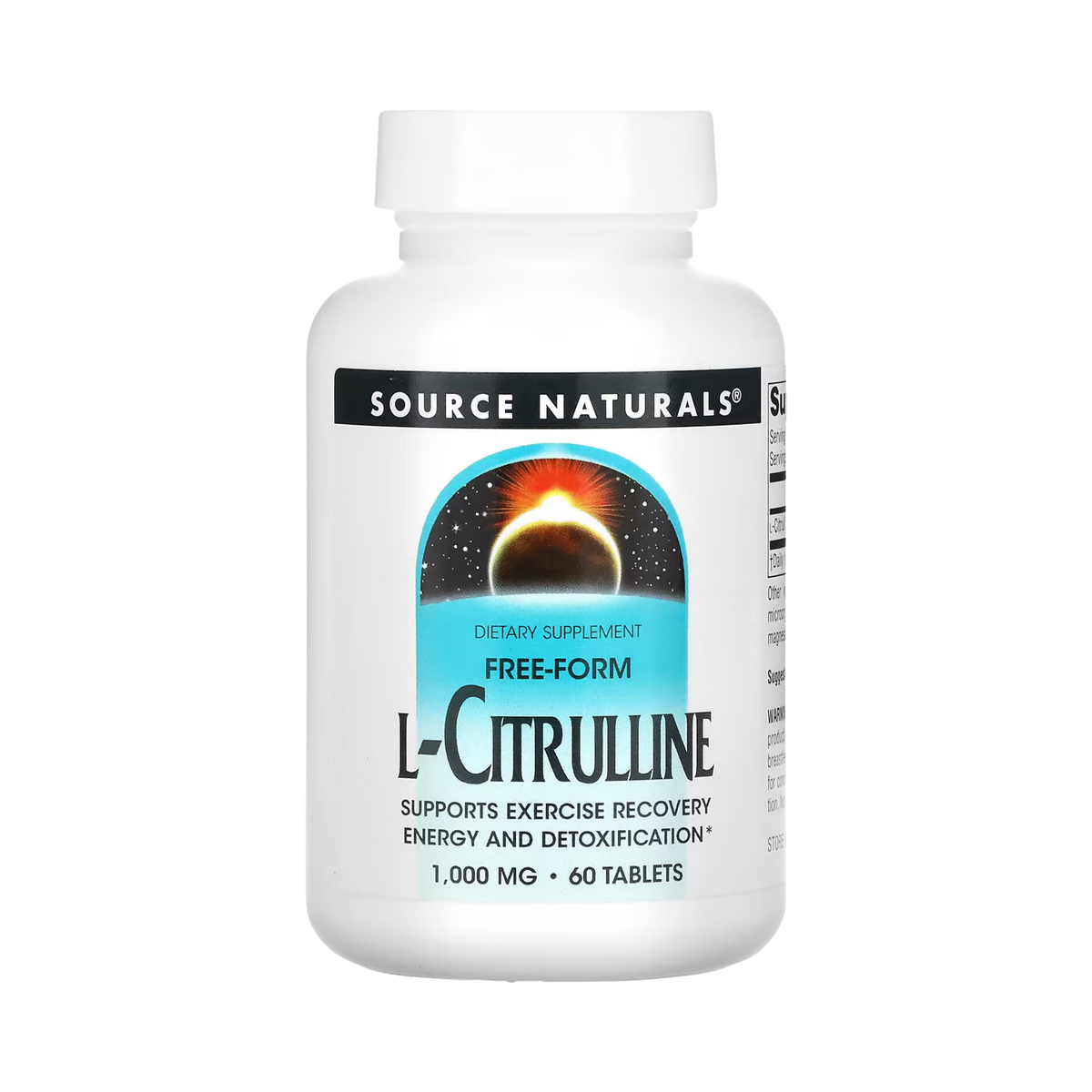 Source Naturals, L-Citrulline, 1000 Mg, 60 Tablets