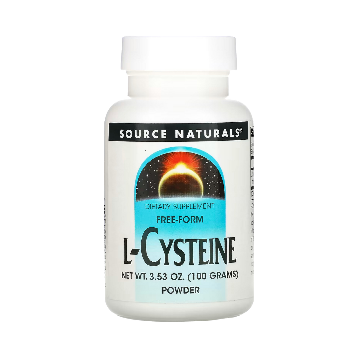 Source Natural, L-Cysteine, 3.53 Oz, Powder