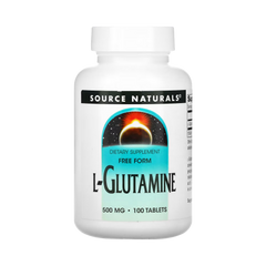 Source Naturals, L-Glutamine, 500 Mg, 100 Capsules