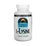 Source Naturals, L-Lysine, 100 Tablet