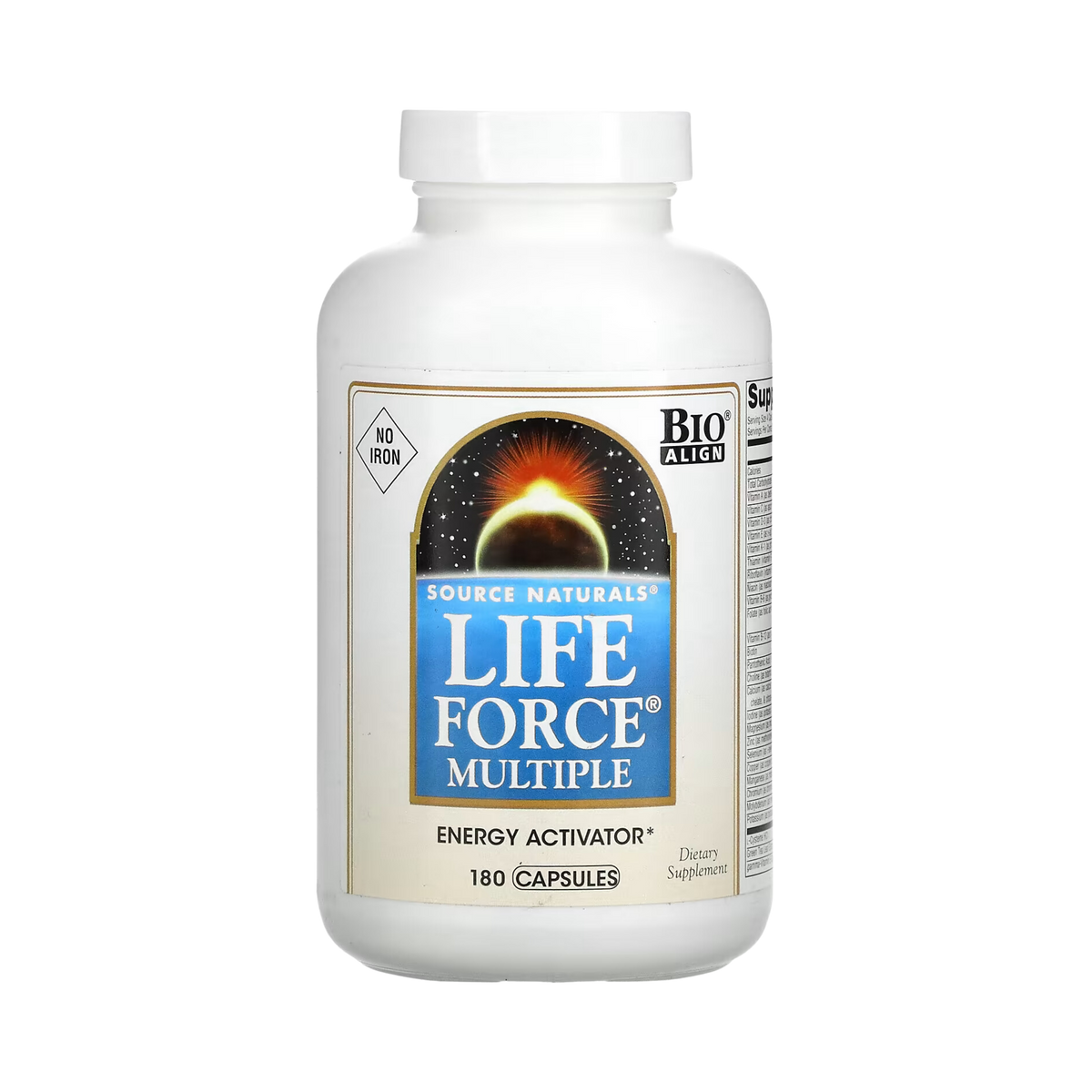 Source Naturals, Life Force, Multiple, No Iron, 180 Capsules