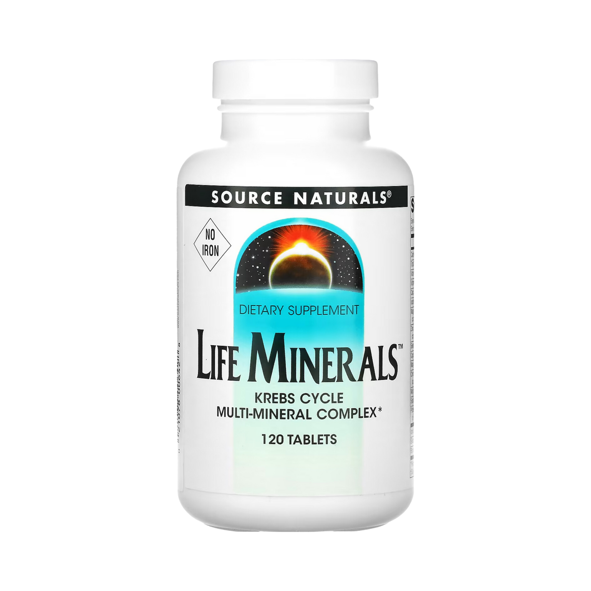 Source Naturals, Life Minerals, No Iron, 120 Tablets