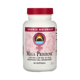 Source Naturals, Mega Primrose, 1350 Mg, 60 Softgels