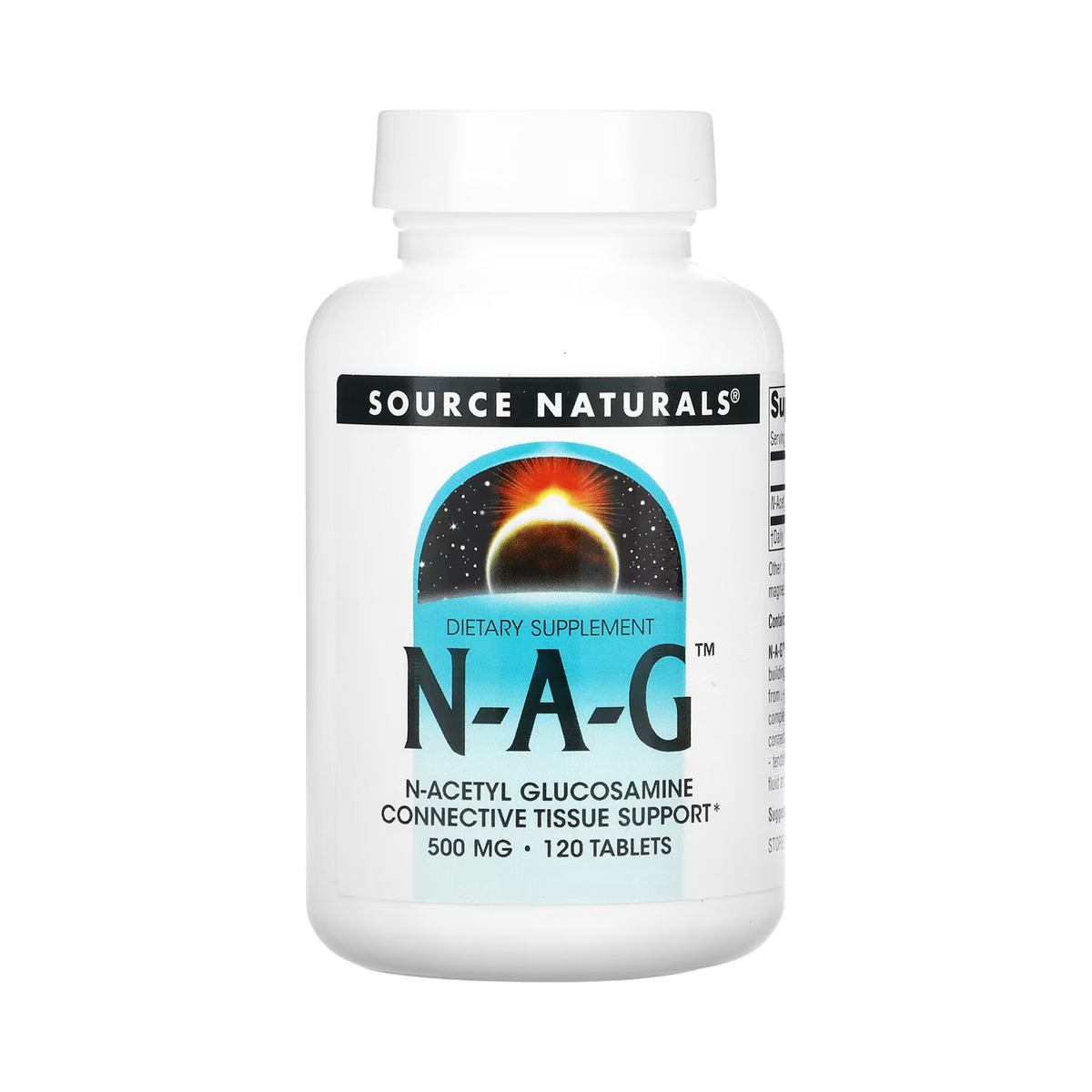 Source Naturals, N-A-G 500 Mg 120 Tablets