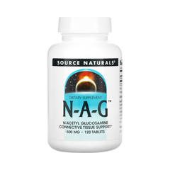 Source Naturals, N-A-G, 500 Mg, 60 Tablets