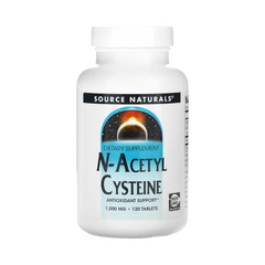 Source Naturals, N-Acetyl Cysteine, 1000 Mg, 120 Tablets