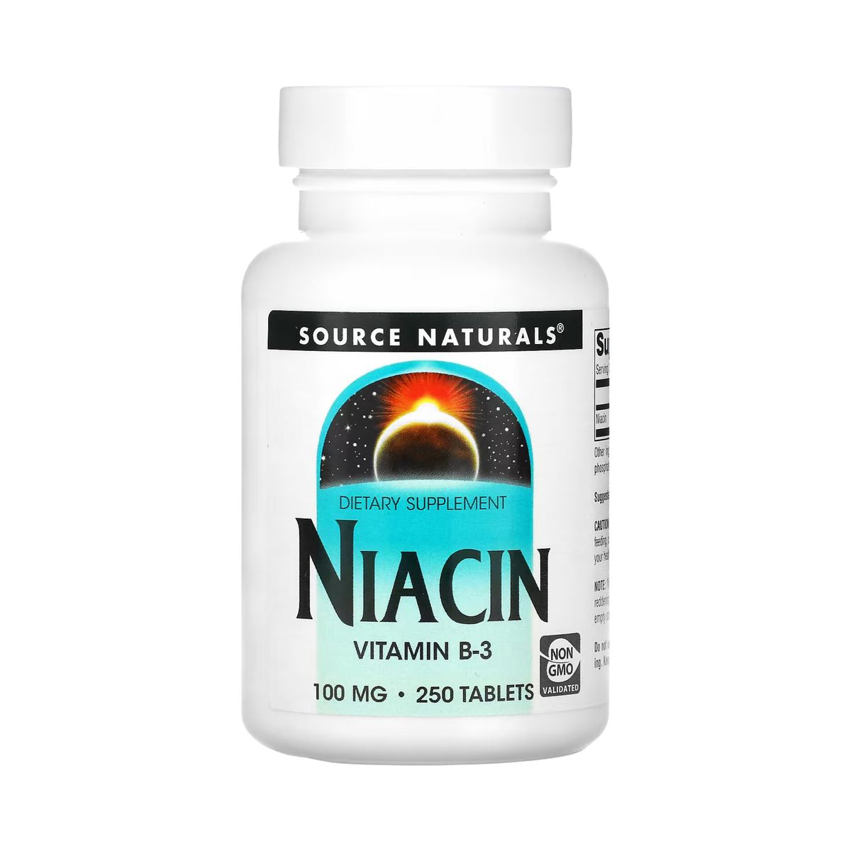 Source Naturals, Niacin, 100 Mg, 250 Tablets