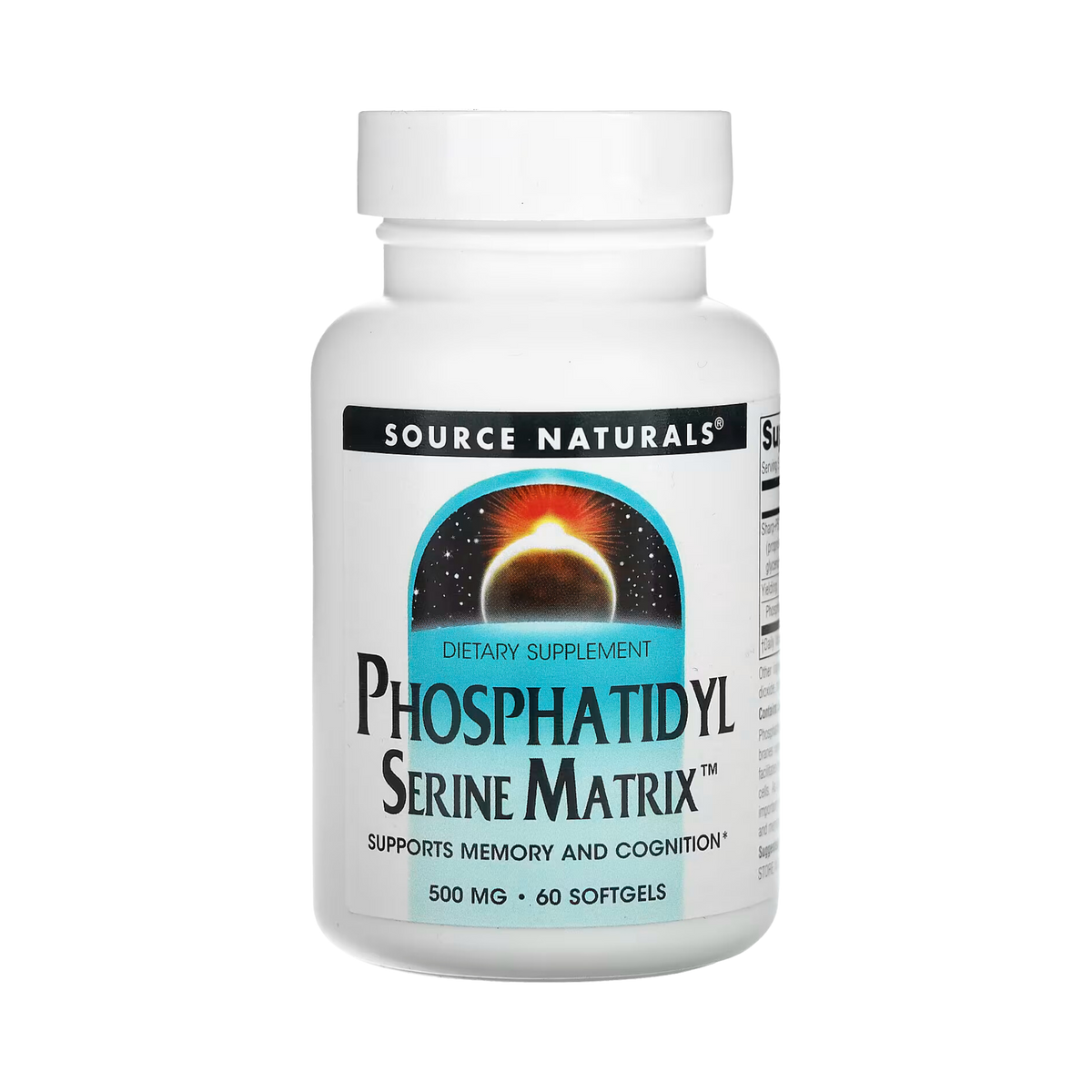 Source Naturals, Phosphatidyl Serine Matrix, 500 Mg, 60 Softgels