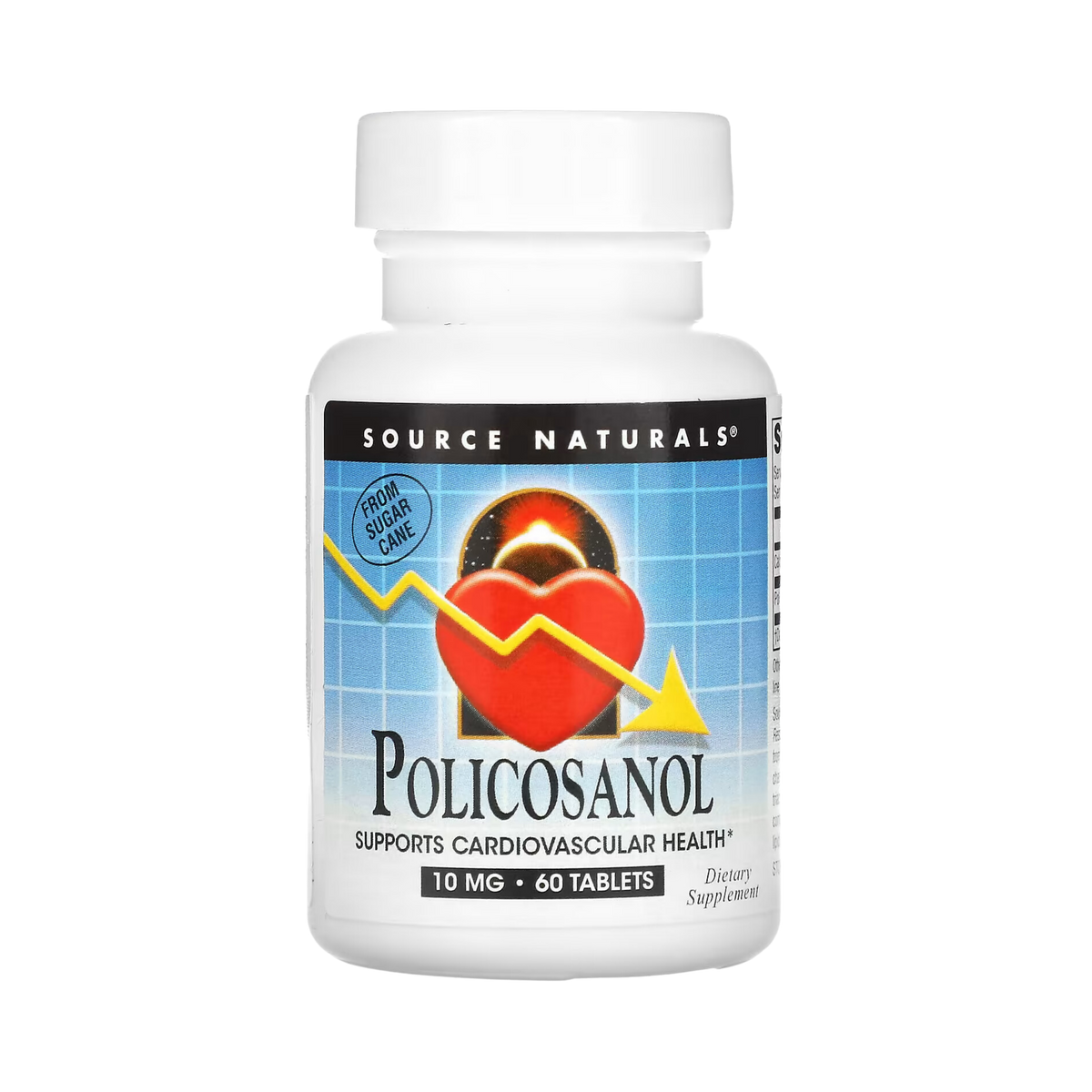 Source Naturals, Policosanol, 10 Mg, 60 Tablets