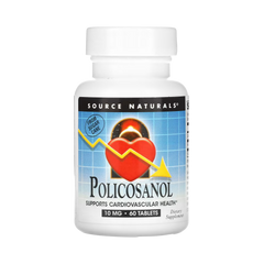 Source Naturals, Policosanol, 10 Mg, 60 Tablets