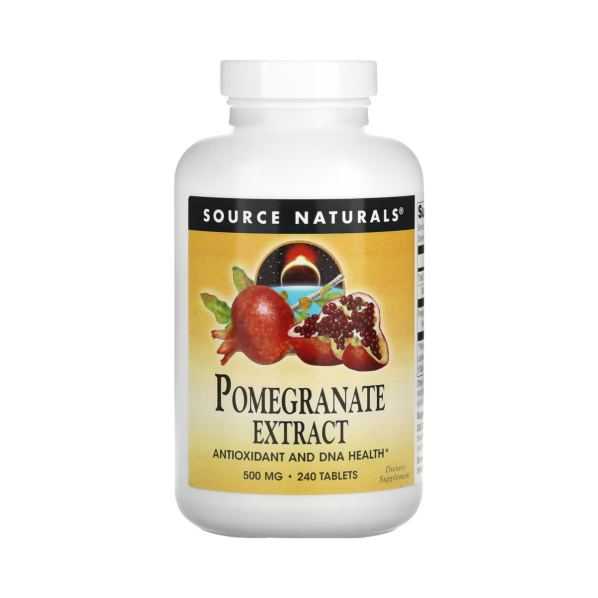 Source Naturals, Pomegranate Extract, 500 Mg, 240 Tablets