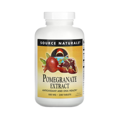 Source Naturals, Pomegranate Extract, 500 Mg, 240 Tablets