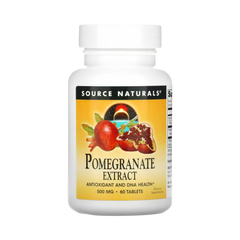 Source Naturals, Pomegranate Extract, 500 Mg, 60 Tablets