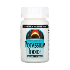 Source Naturals, Potassium Iodide, 32.5 Mg, 120 Tablets