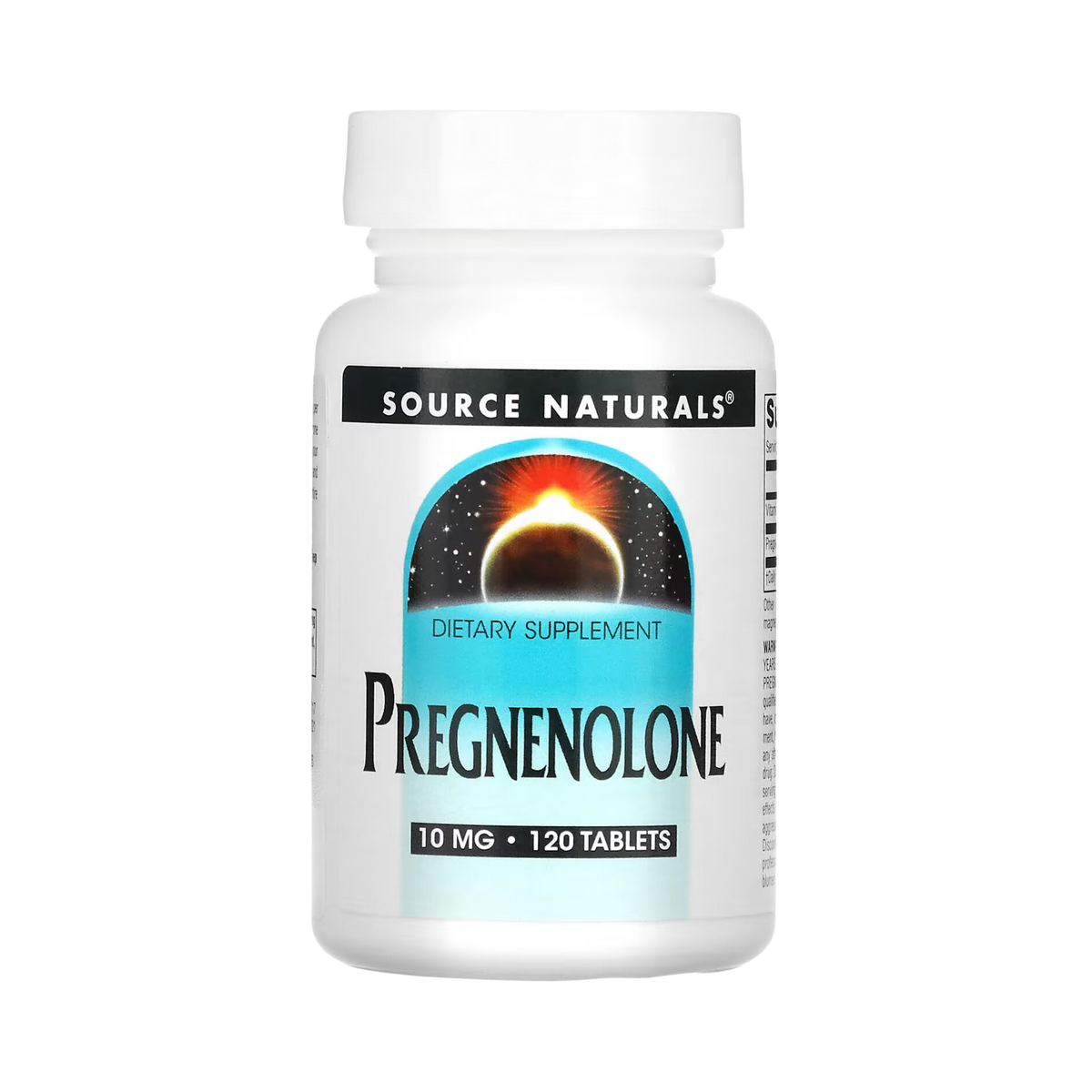 Source Naturals, Pregnenolone, 10 Mg, 120 Tablets