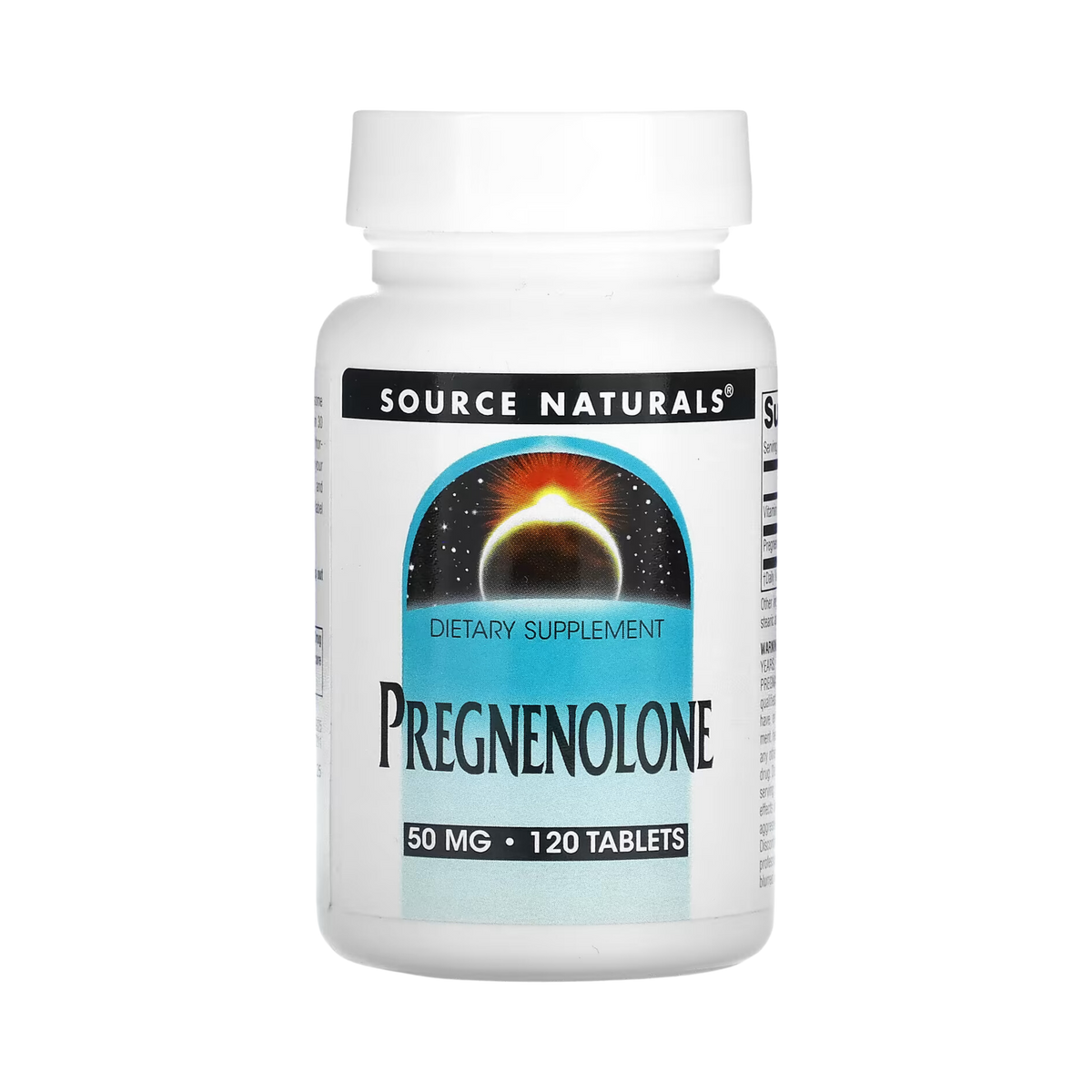 Source Naturals, Pregnenolone, 50 Mg, 120 Tablets