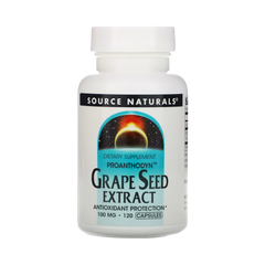 Source Naturals, Grape Seed Extract, Proanthodyn, 100 Mg, 120 Caps