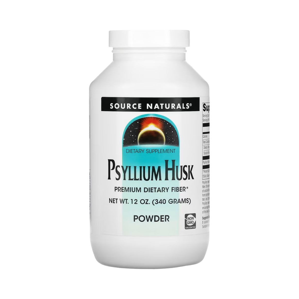 Source Naturals, Psyllium Husk, 12 Oz Powder