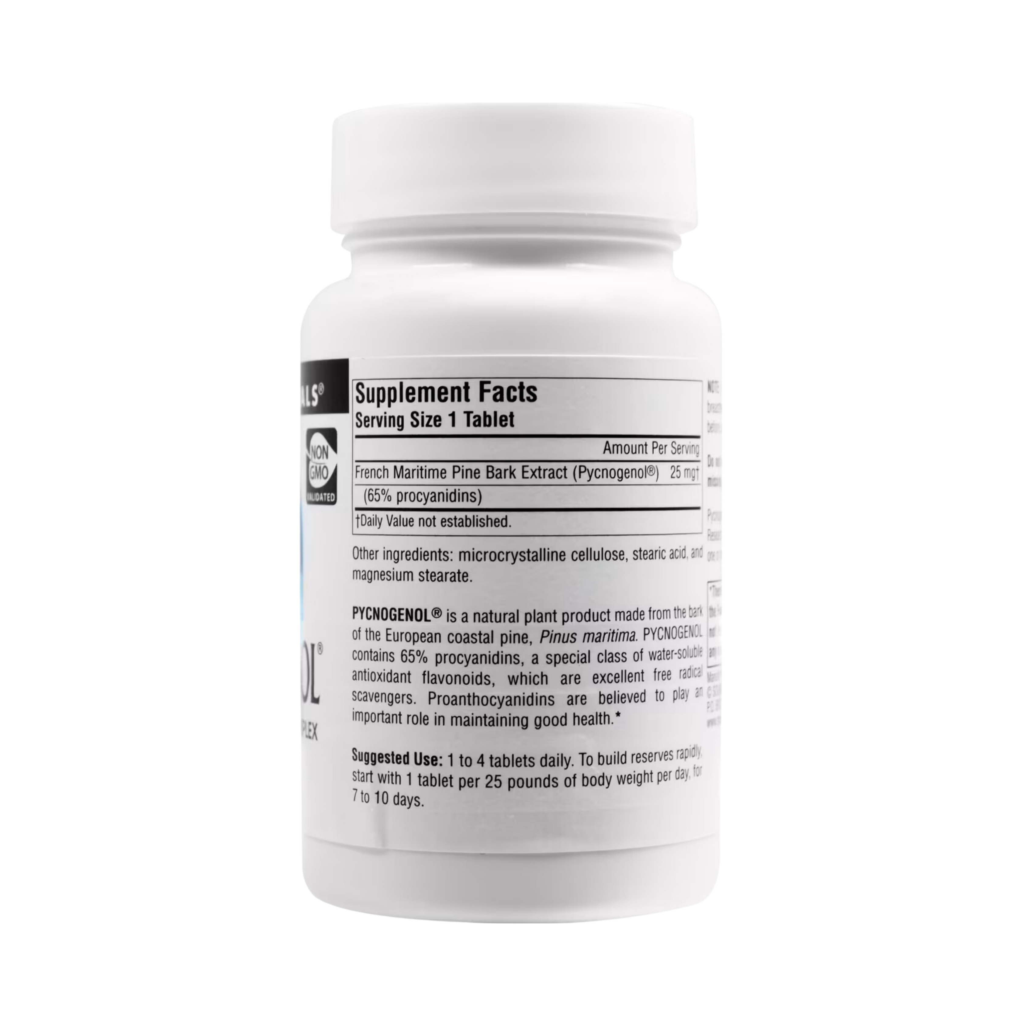 Source Naturals, Pycnogenol, 25 Mg, 60 Tablets