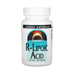 Source Naturals, R-Lipoic Acid, 100 Mg, 60 Tabs