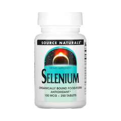 Source Naturals, Selenium, 100 Mcg, 250 Tablets