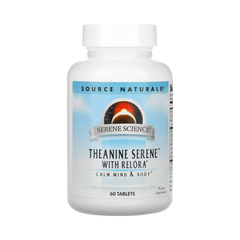 Source Naturals, Serene Science Theanine Serene with Relora, 60 Tablets