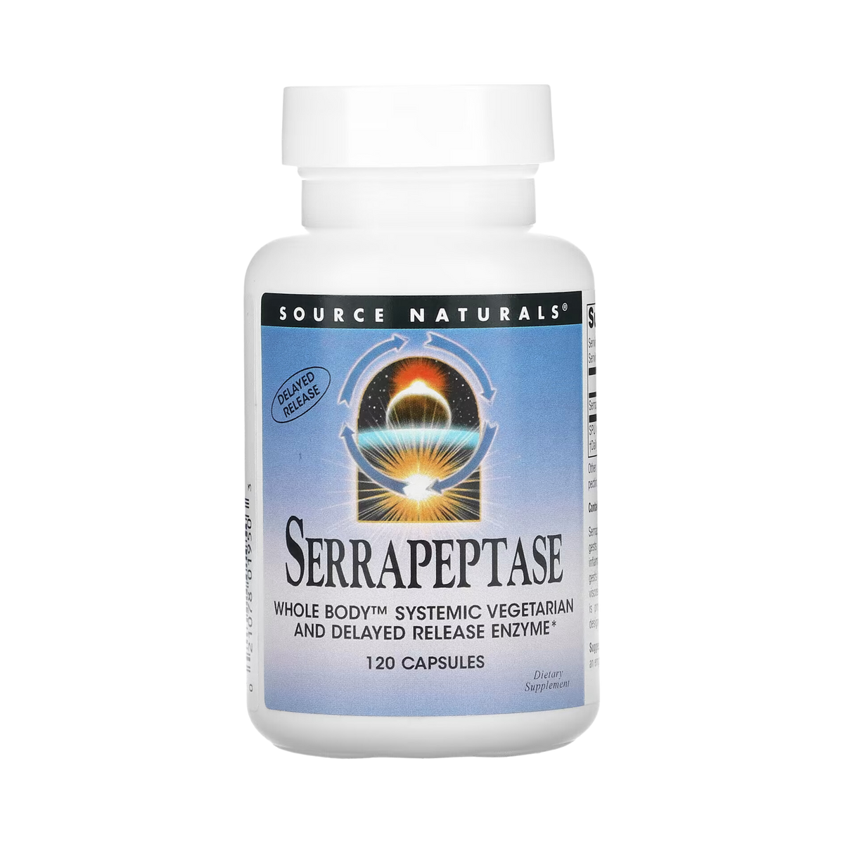 Source Naturals, Serrapeptase Vegetarian, 120 Vegi Caps