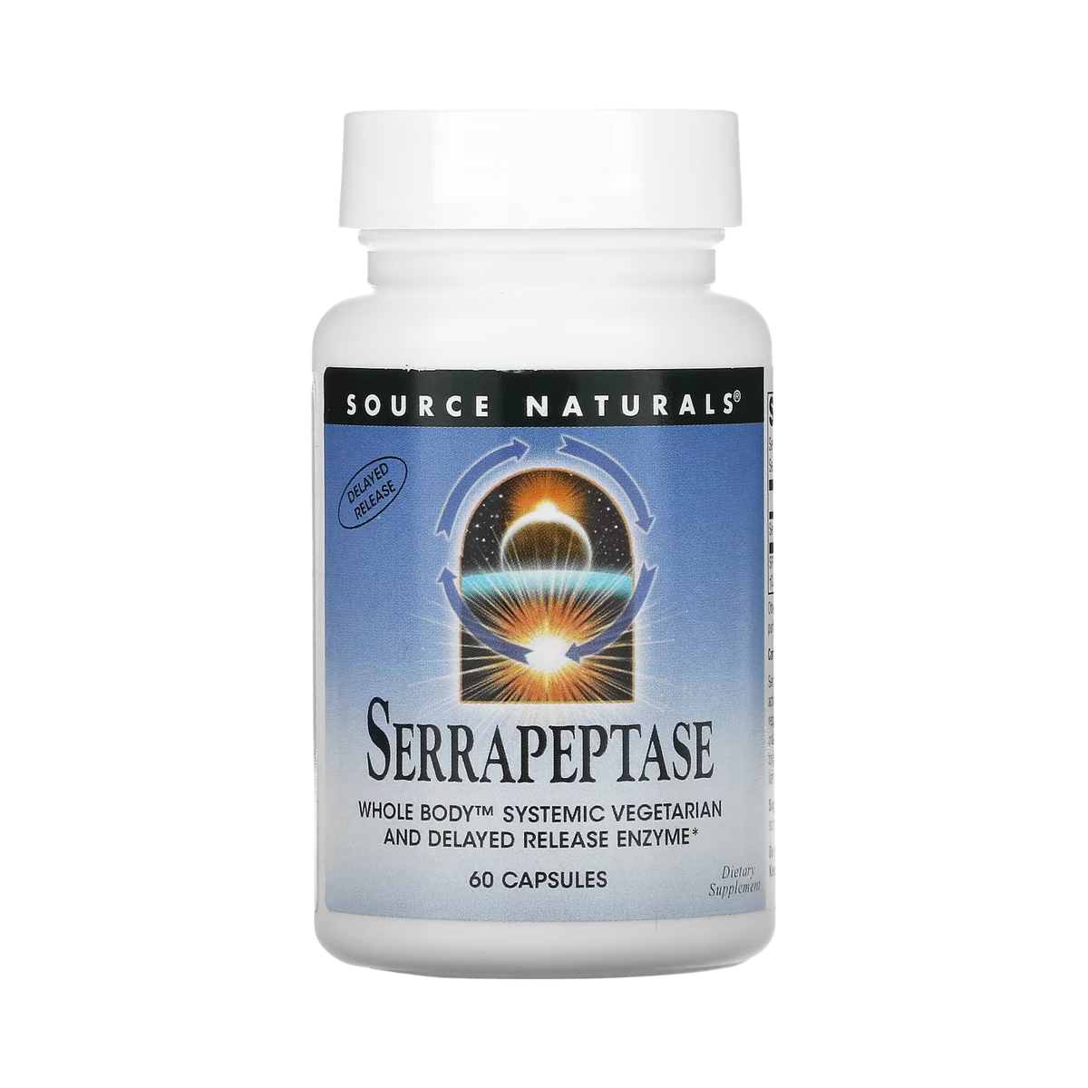 Source Naturals, Serrapeptase Vegetarian, 60 Vegi Caps