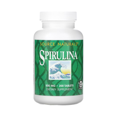 Source Naturals, Spirulina, 500 Mg, 200 Tablets