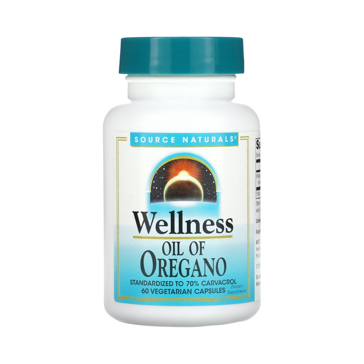 Source Naturals, Wellness Oil of Oregano, 60 Vegetarian Capsules