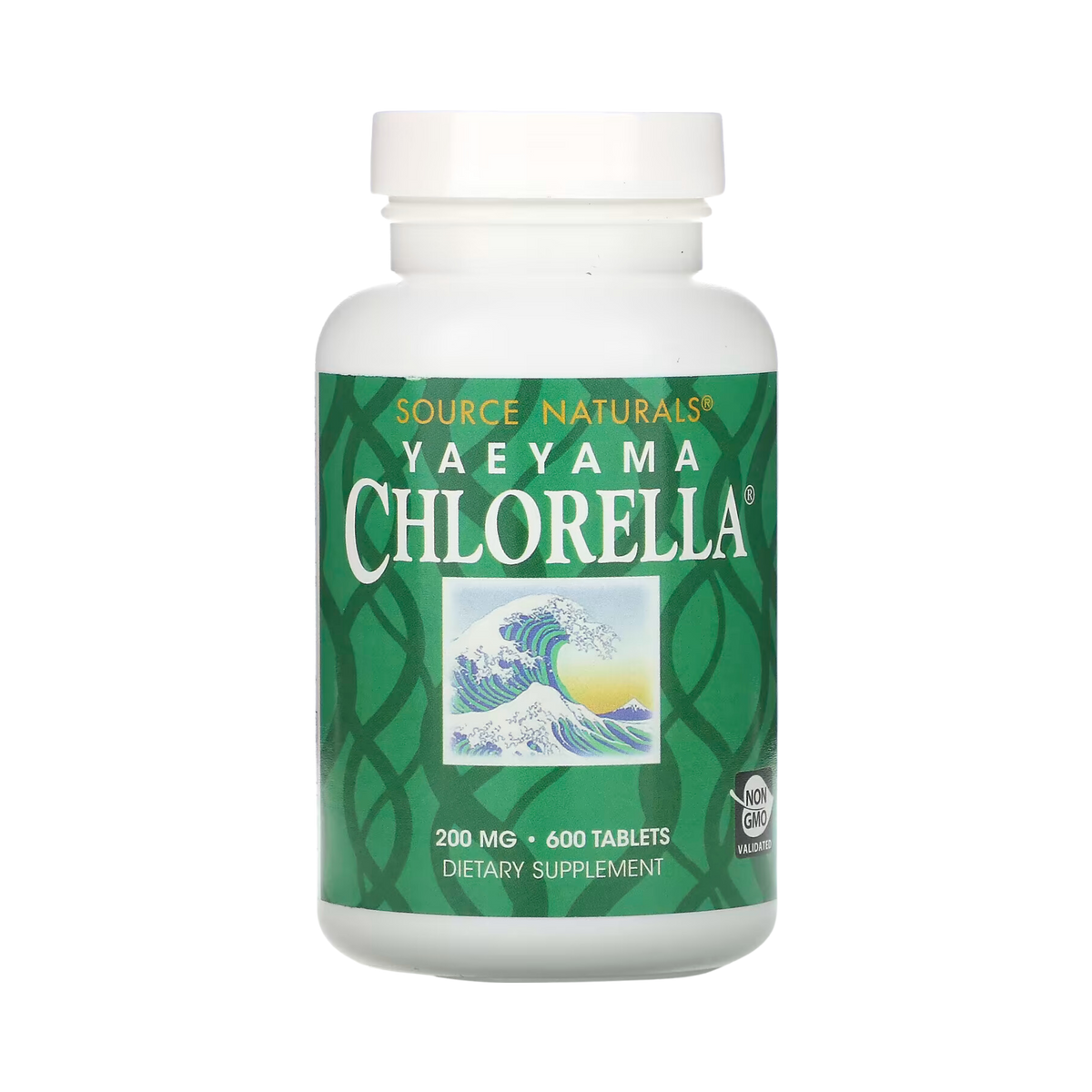 Source Naturals, Yaeyama Chlorella, 200 Mg, 600 Tablets