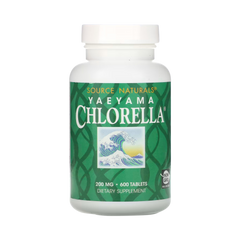 Source Naturals, Yaeyama Chlorella, 200 Mg, 600 Tablets