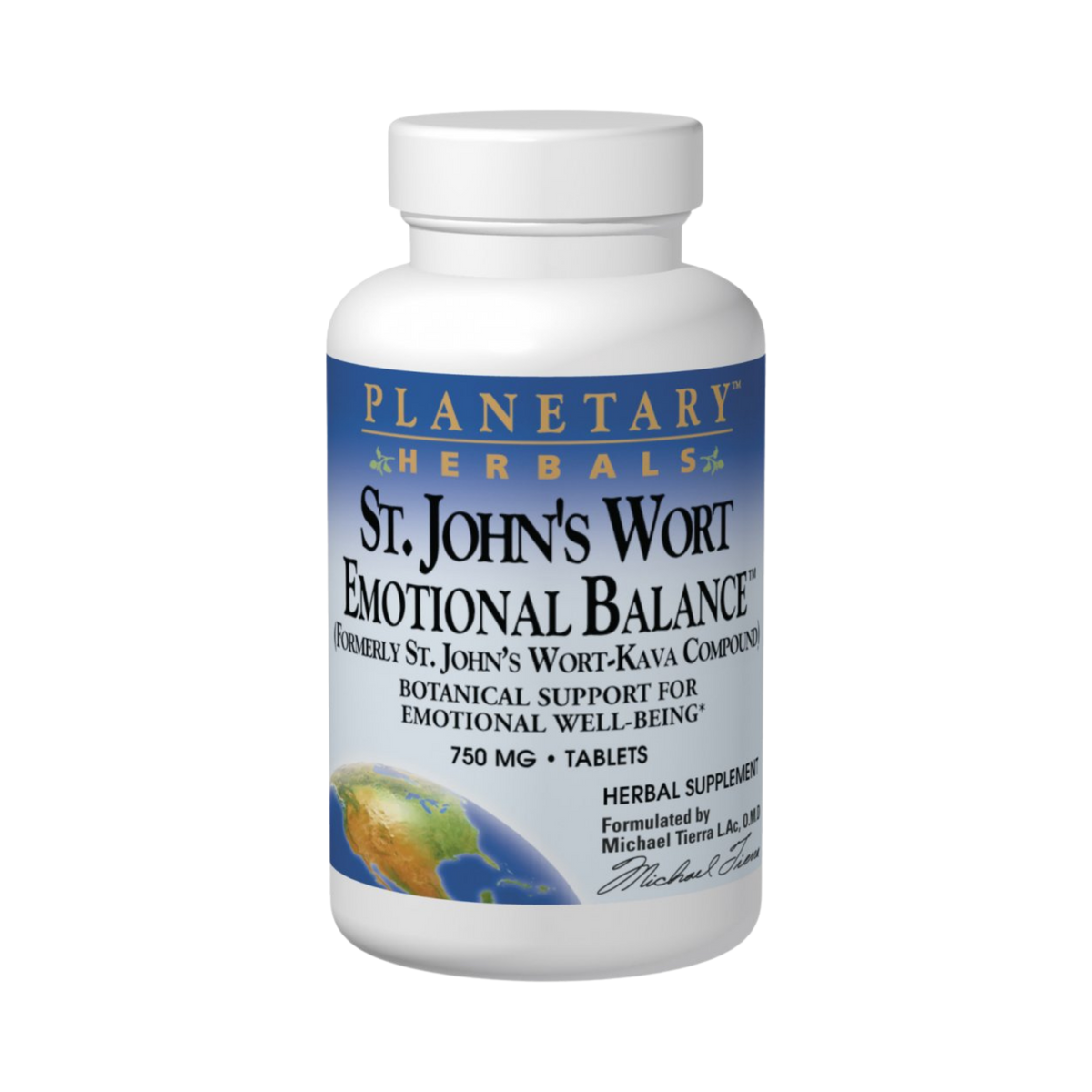 Planetary Herbals, St. John's Wort Emotional Balance, 120 Tablets