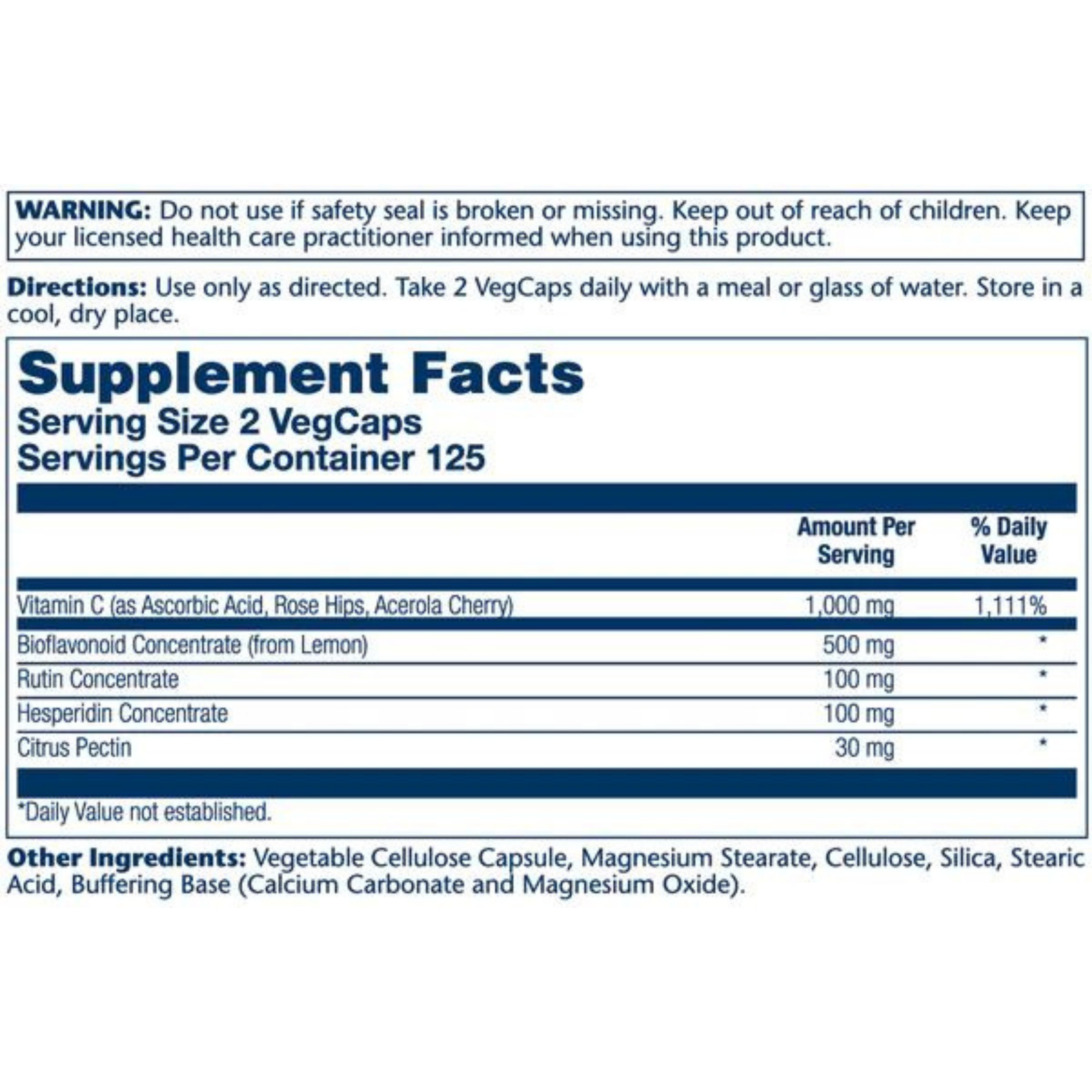 Solaray, Super Bio Vitamin C, 1000 Mg, 250 Capsules