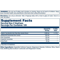 Solaray, Super Bio Vitamin C, 1000 Mg, 250 Capsules