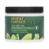 Desert Essence, Tea Tree Oil Facial Cleansing, 50 Pads