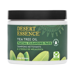 Desert Essence, Tea Tree Oil Facial Cleansing, 50 Pads