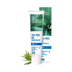 Desert Essence, Tea Tree Oil Mint Toothpaste, 6.25 Fl Oz