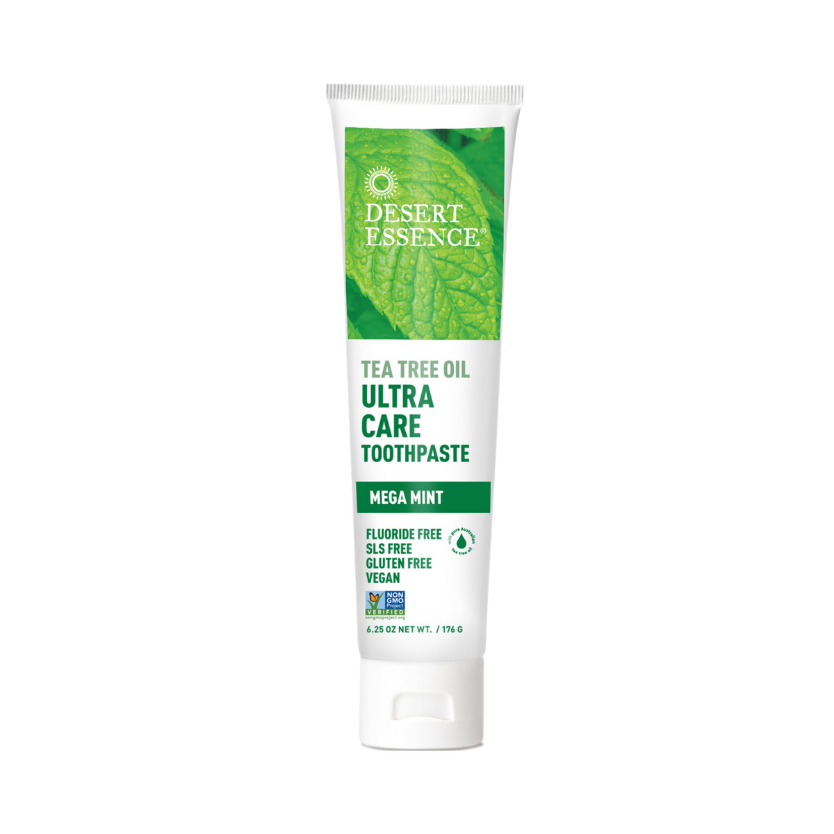 Desert Essence, Tea Tree Oil Ultra Care Toothpaste, 6.25 Fl Oz