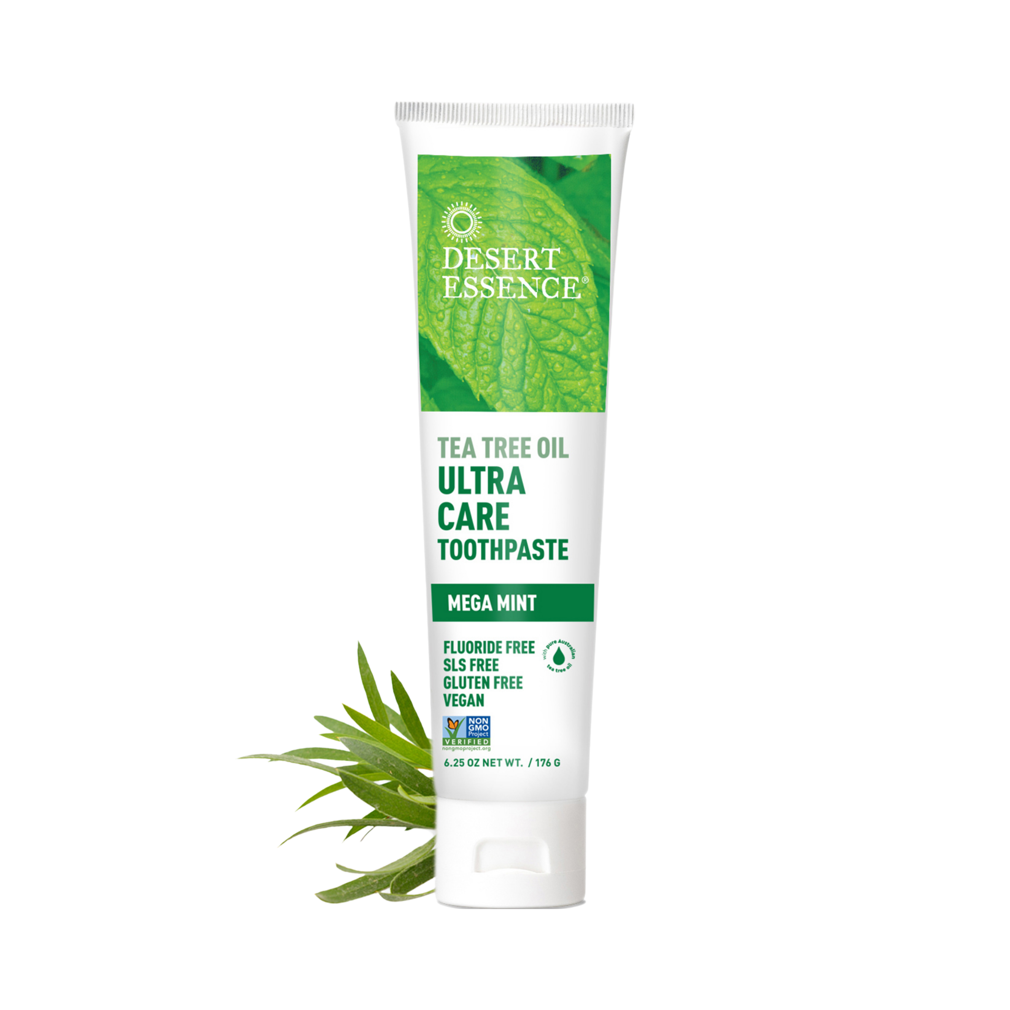 Desert Essence, Tea Tree Oil Ultra Care Toothpaste, 6.25 Fl Oz