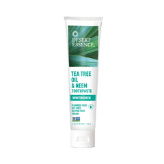 Desert Essence, Tea Tree Oil & Neem Wintergreen Toothpaste, 6.25 Fl Oz