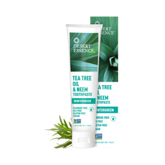 Desert Essence, Tea Tree Oil & Neem Wintergreen Toothpaste, 6.25 Fl Oz