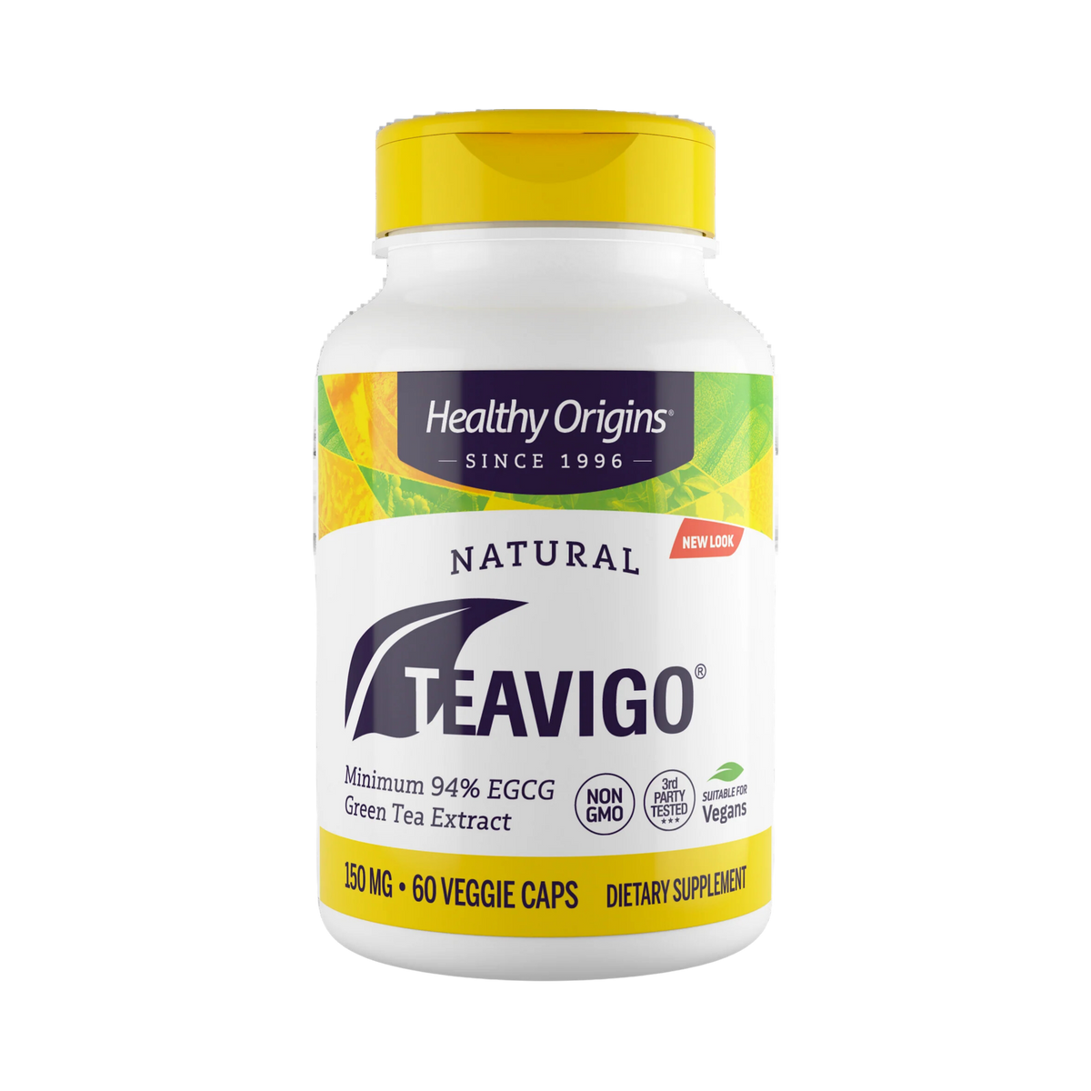 Healthy Origins, Teavigo, 94% EGCG, Green Tea Extract, 150 Mg, Veggie Caps