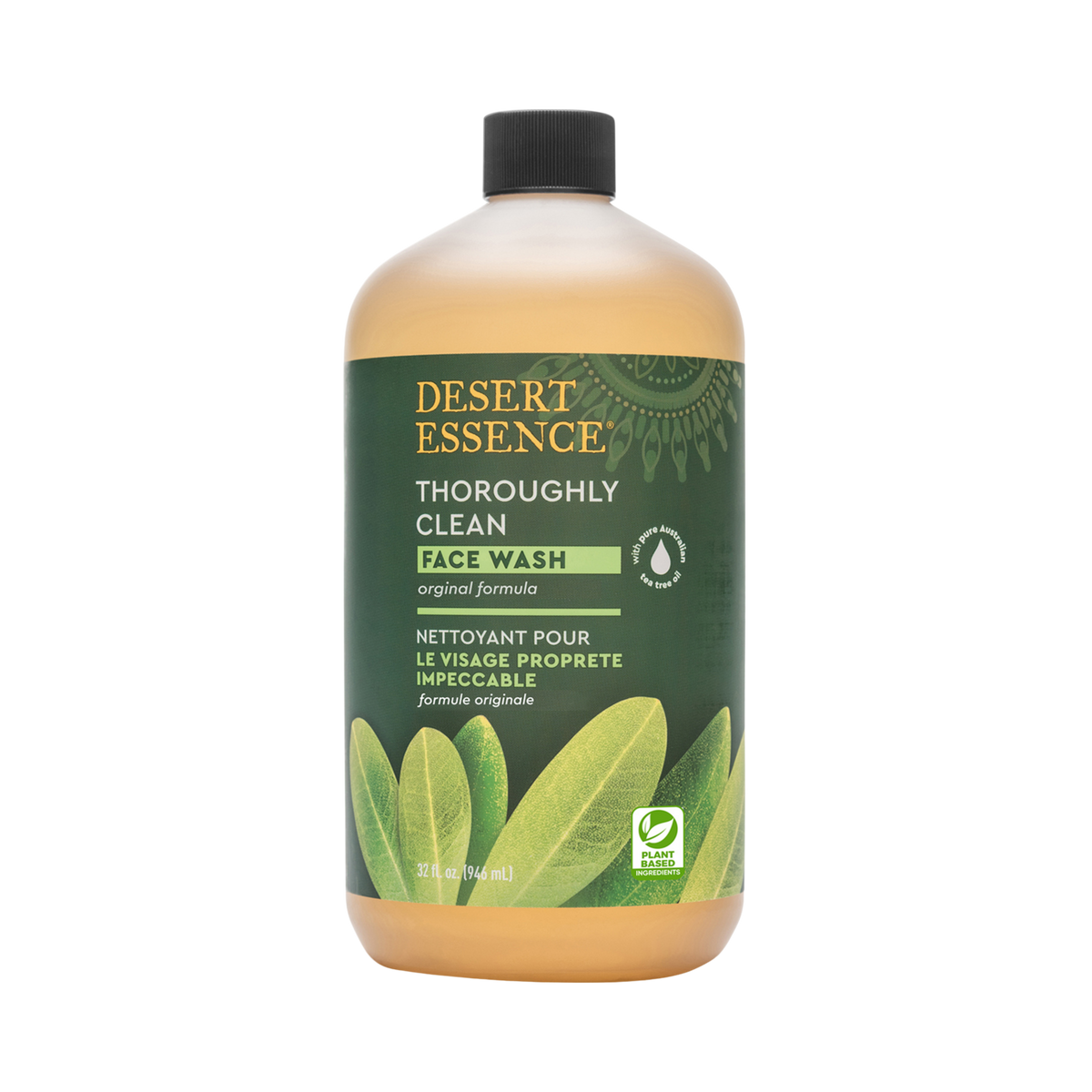 Desert Essence, Thoroughly Clean Face Wash Refill, 32 Fl Oz