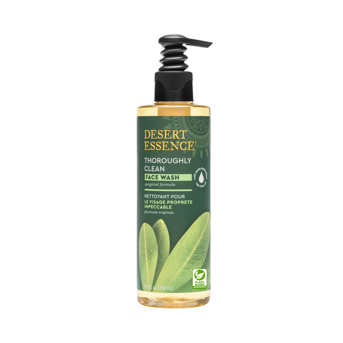 Desert Essence, Thoroughly Clean Tea Tree Oil Face Wash, 8 Fl Oz