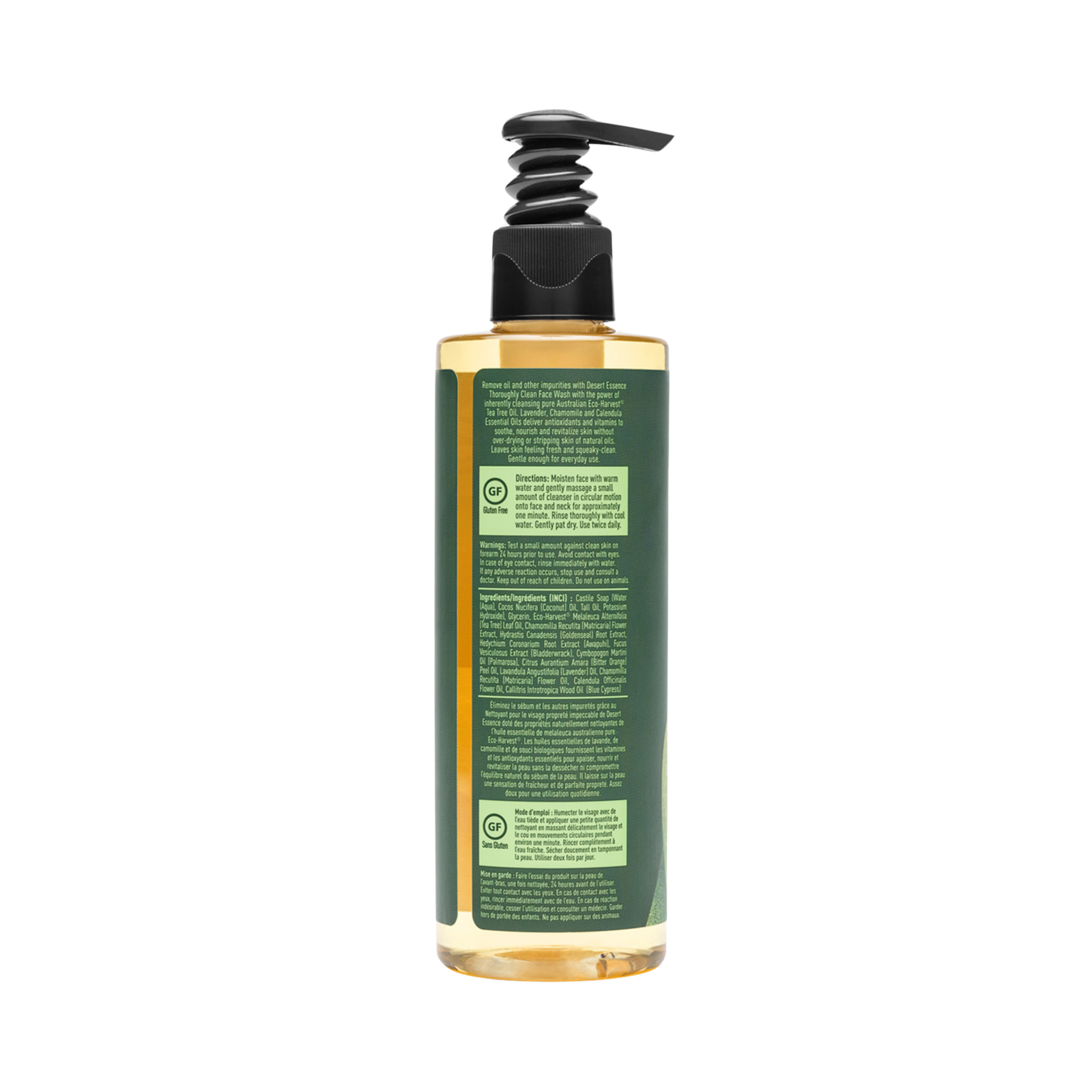 Desert Essence, Thoroughly Clean Tea Tree Oil Face Wash, 8 Fl Oz